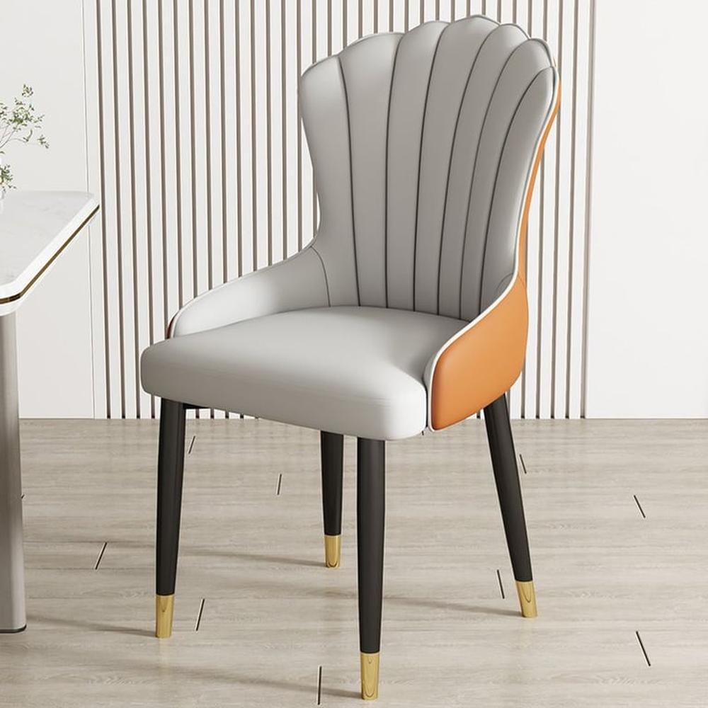 Silla de Comedor Elegance - Gris y Negro
