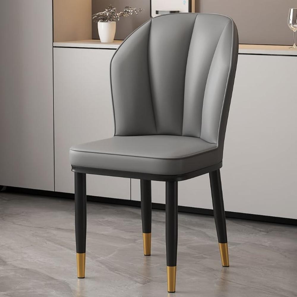 Silla de Comedor Winston - Negro y Gris