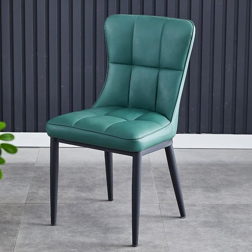 Silla de Comedor Roselio - Nogal y Jade