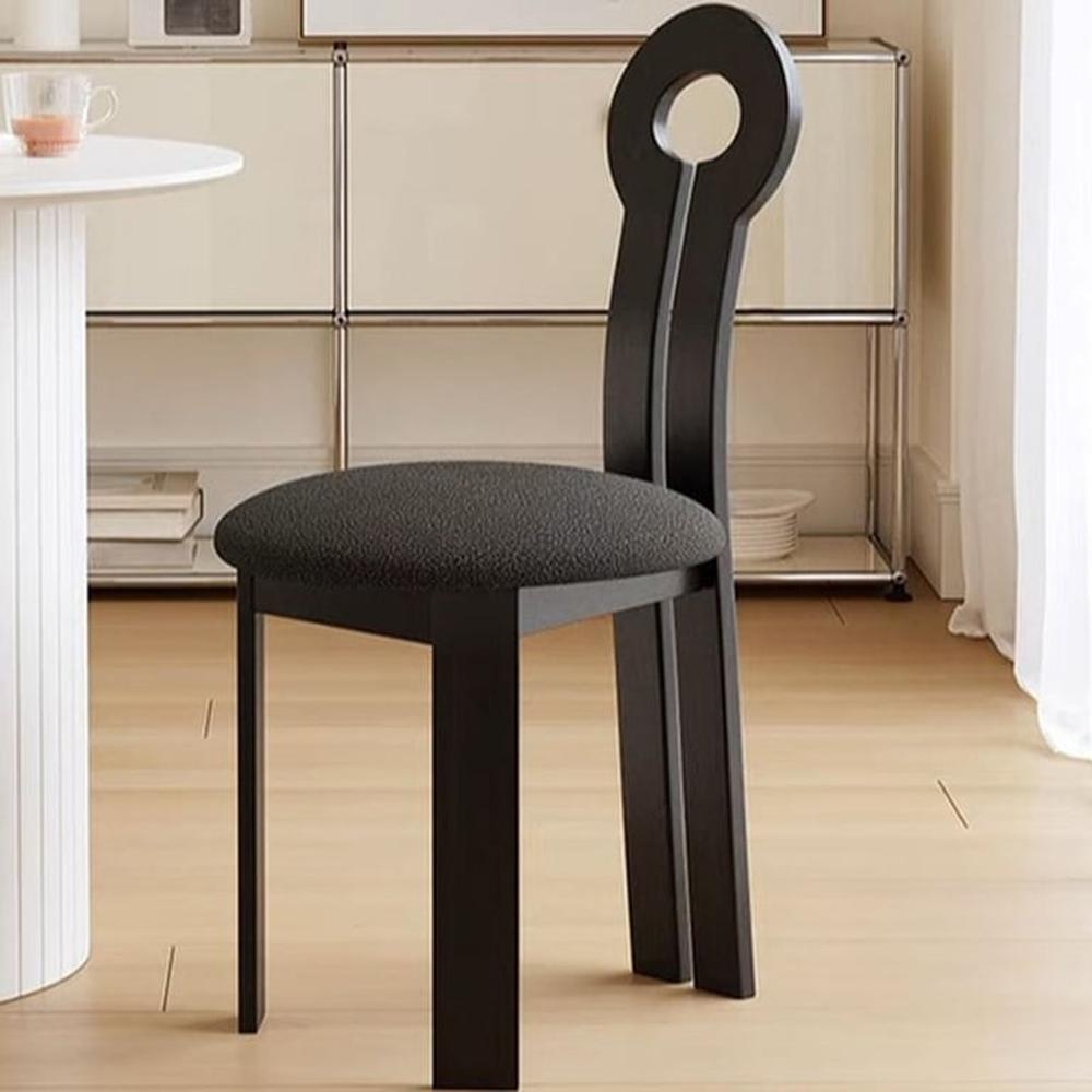Silla de Comedor Hilton - Negro y Negro