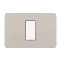 Interruptor Simple Policarbonato Bticino Matix Go Beige 10A 220V