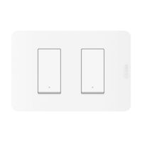 Interruptor Doble Matix Go Blanco Bticino