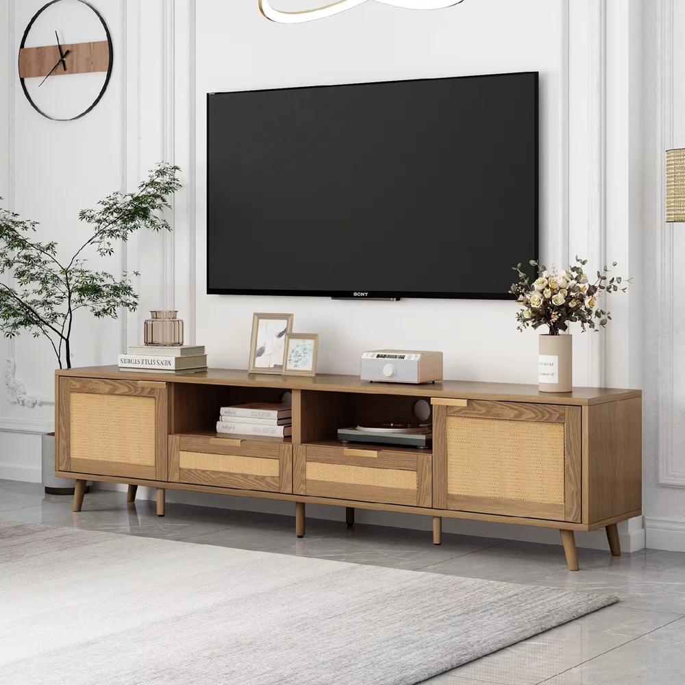 Mueble para TV Nordico Emilia 2 Puertas 2 Cajones R&R MUEBLES