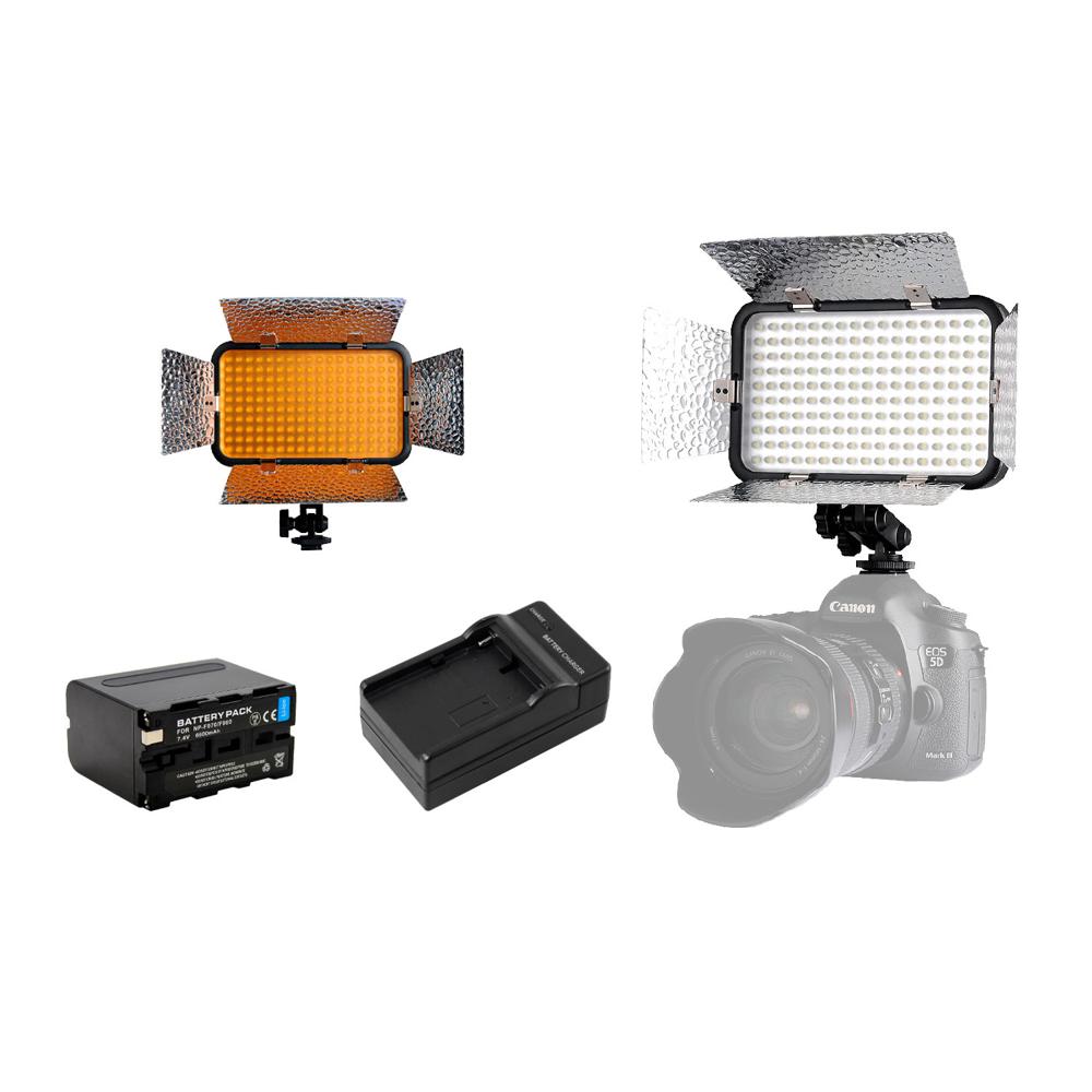 Kit luz Led Godox 170W II portable