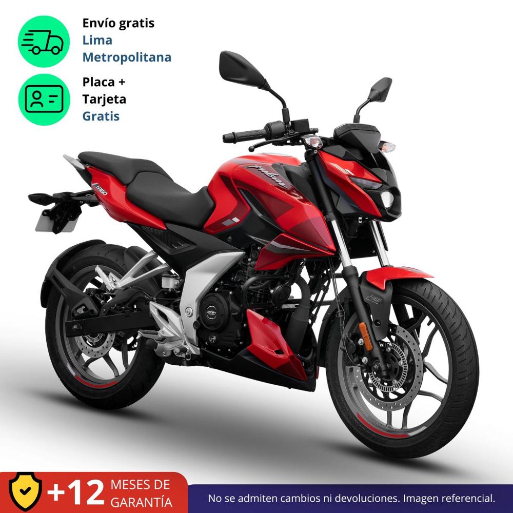 Moto Bajaj Pulsar N 160 Rojo