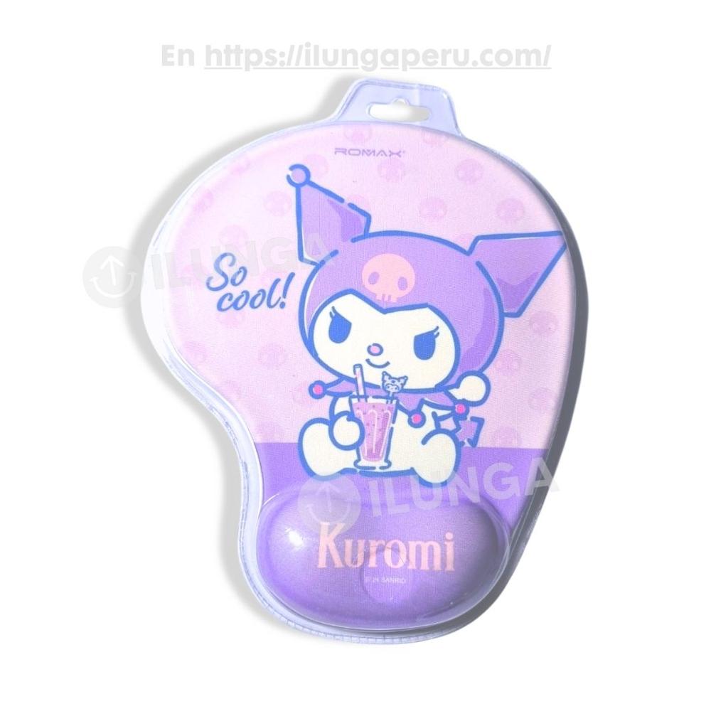 MOUSE PAD ERGONOMICO REPOSA MUÑECA KUROMI