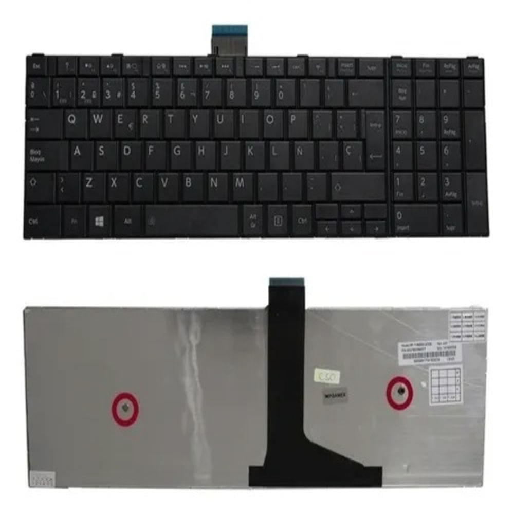 Teclado para Laptop Toshiba Satelite C55-A, C55D-A, C50D