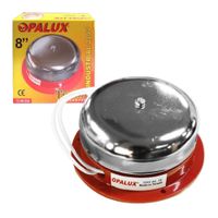 Timbre Industrial Redondo de Metal 8"" OPALUX 72.08.220