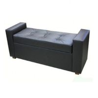 MP Banqueta Vitto Capitone Negro