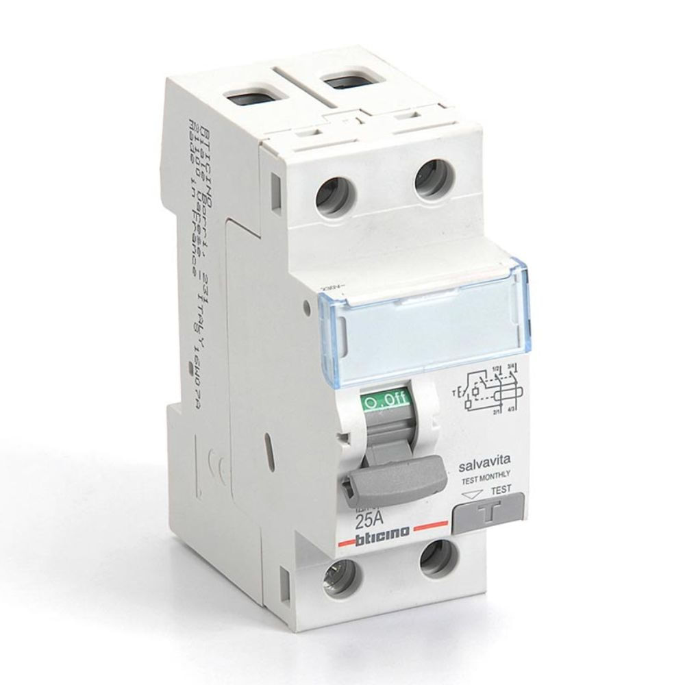 Interruptor Diferencial 2x25A 30MA 230V Bticino