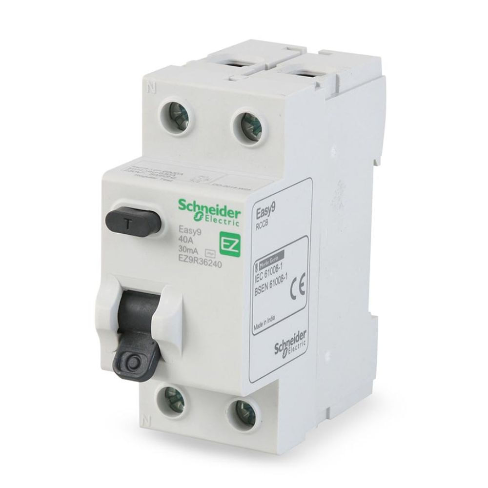 Interruptor Diferencial Schneider Electric Easy9 2x40A Blanco PVC