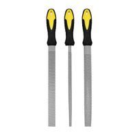 Juego de limas escofinas 10"" 3pzs goma Kamasa