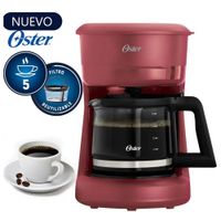 Cafetera Oster BVSTDCS51R 5 tazas Roja