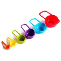 Cucharas Y Tazas Medidoras Plasticas Juego X 6 Repostería