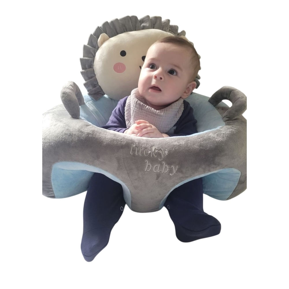 Mi Bebe De Meses Quiere Sentarse Puff Apoyo Asiento Bebe Cojin Oso