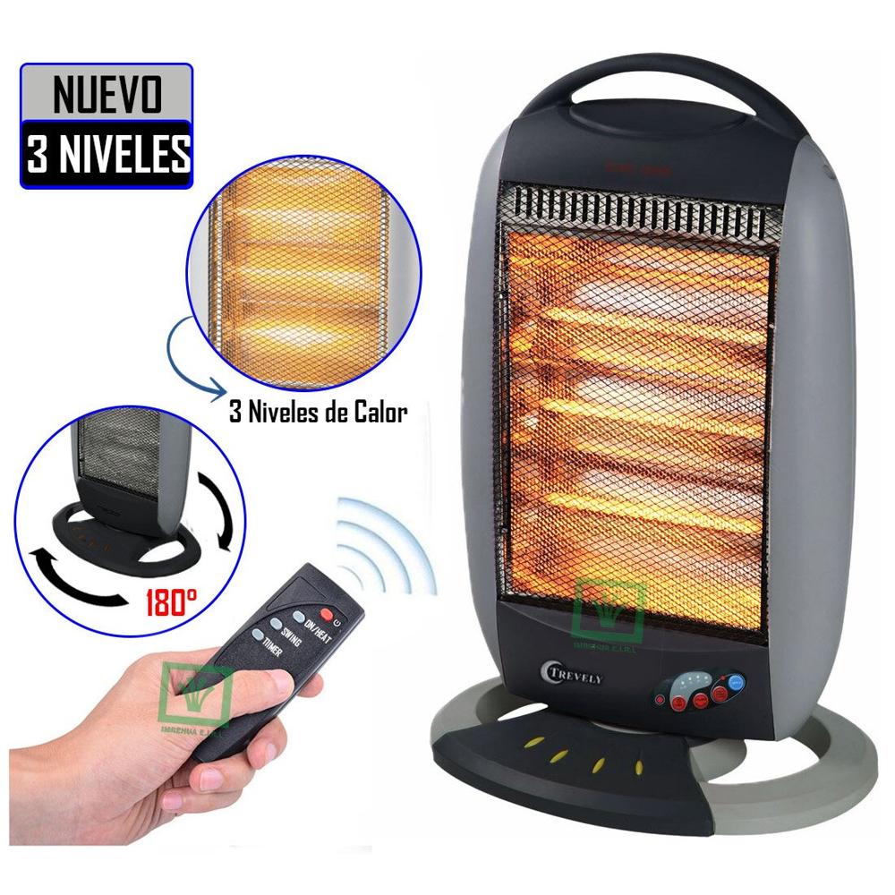 Calefactor Eléctrico Halógeno Control TCH-030