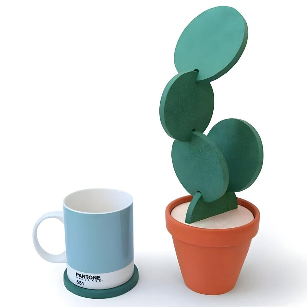 Set De Posavasos Modelo Cactus 1130001