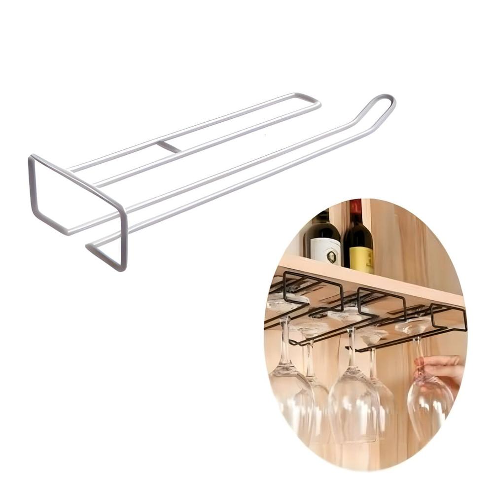 Soporte Organizador De Copas Multiuso De 1 Carril
Blanco 233BL01