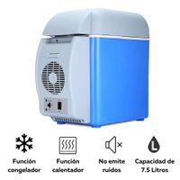 Cooler Congelador y Calentador para Auto de 7.5 Lt