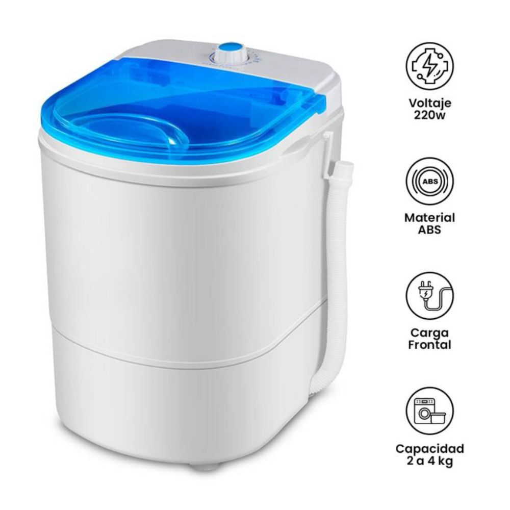Mini Lavadora Eléctrica de Ropa y Calzado