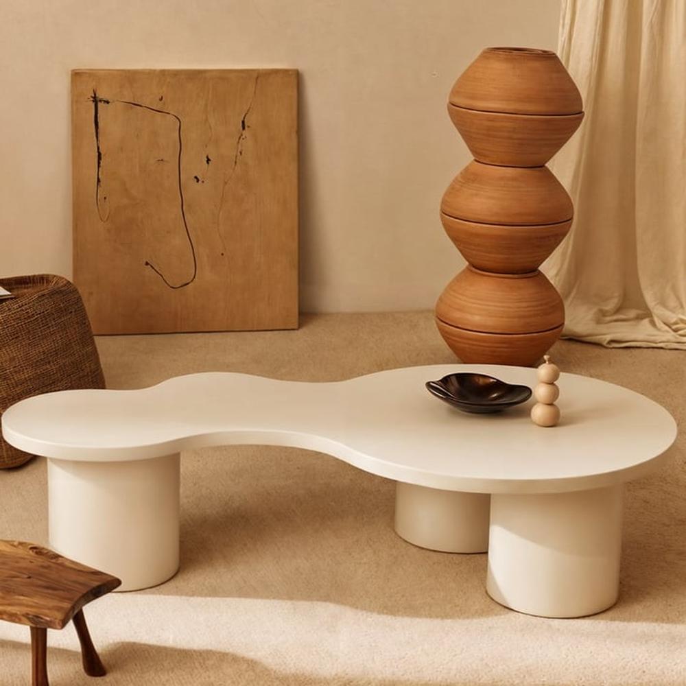 Mesa de Centro Sinatra - Blanco