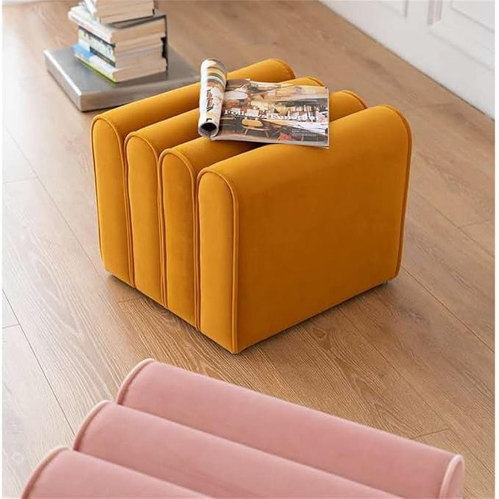 Puff Esrada Tubular- Amarillo Oro