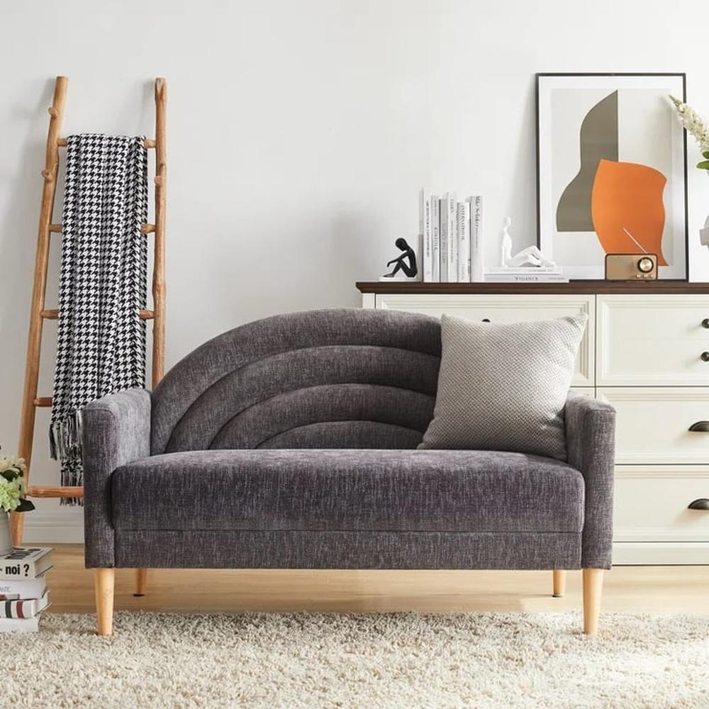 Sofá Arcoíris Yazmin 2 Cuerpos - Gris