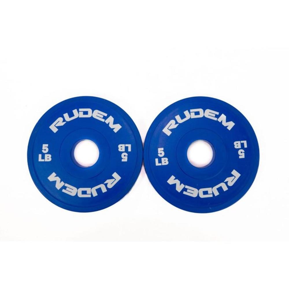Discos Fraccionales 5.0 Lb Rudem Par