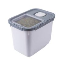 Contenedor de comida hermetico para Mascotas Gris