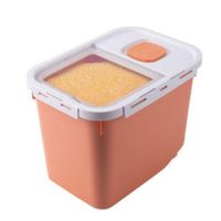 Contenedor de comida hermetico para Mascotas Naranja