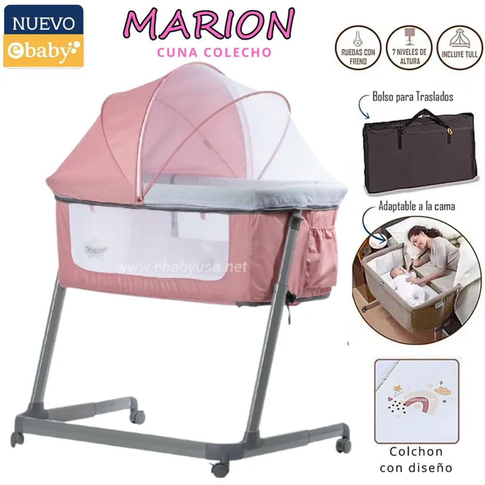 Cuna Colecho MARION Rosado Ebaby