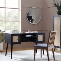 Escritorio Vintage Niisato Negro R&R MUEBLES