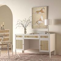 Escritorio Vintage Yuina Blanco R&R MUEBLES