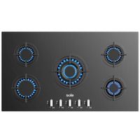 Cocina a Gas SOLE 5 Quemadores 3120SOLCO041 Negro