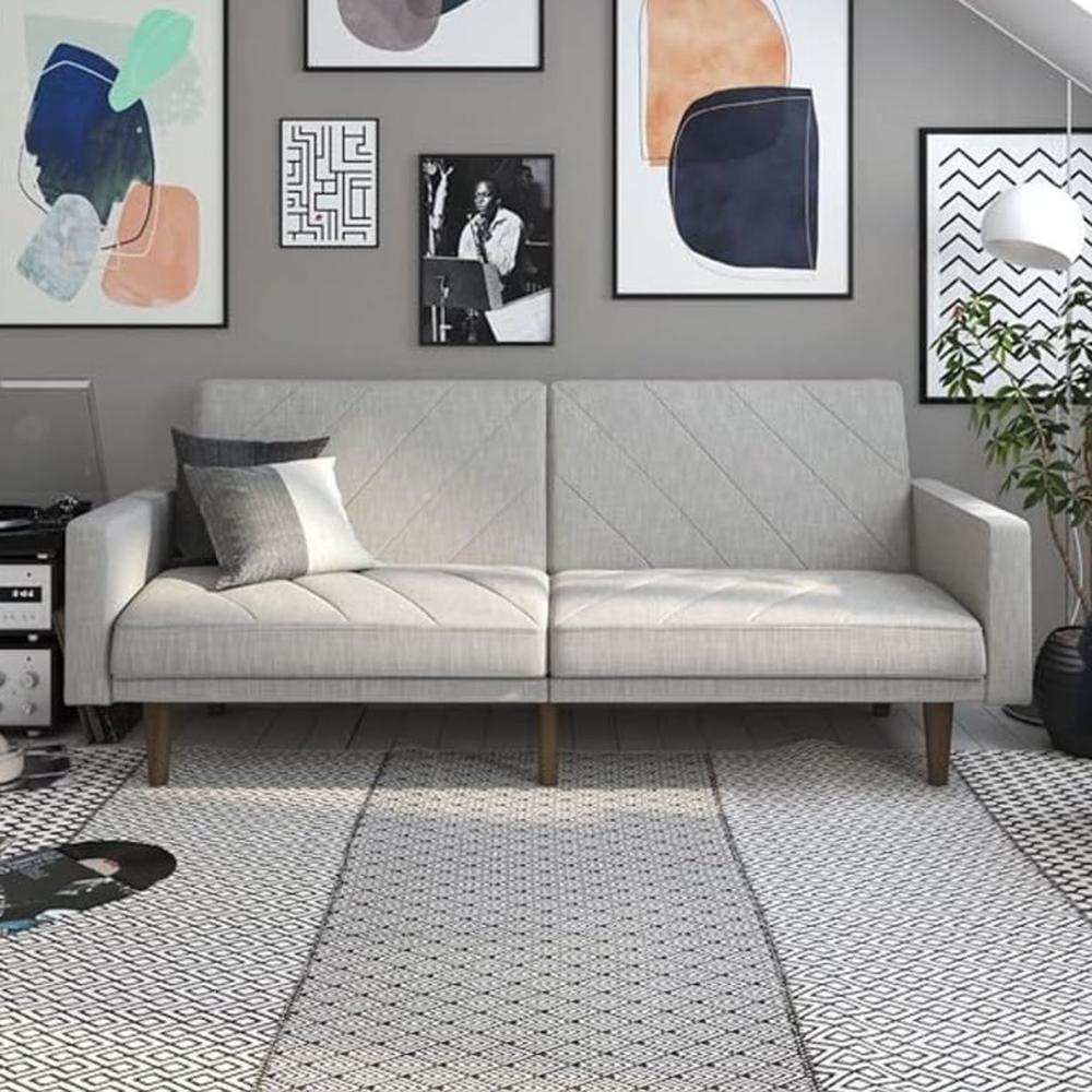 Sofá Reclinable Mariza 3 Cuerpos - Beige