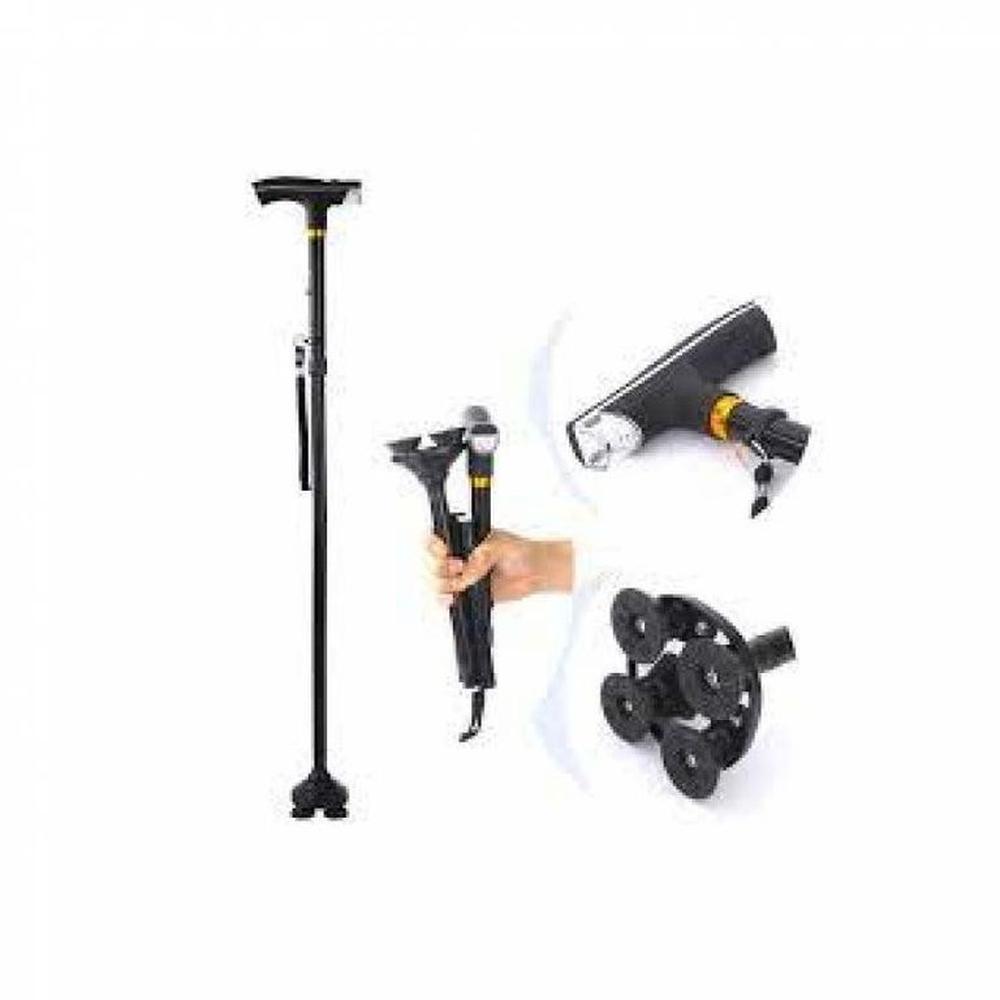 Bastón plegable ortopédico con luz led