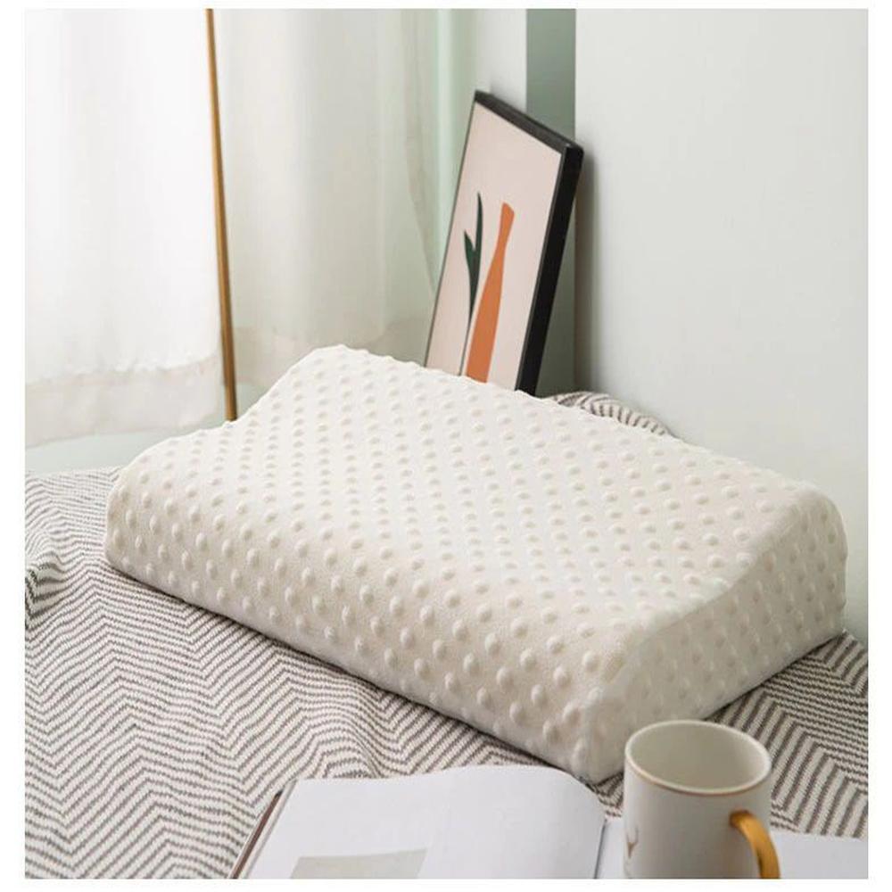 Almohada viscoelastica memory pillow funda con cierre