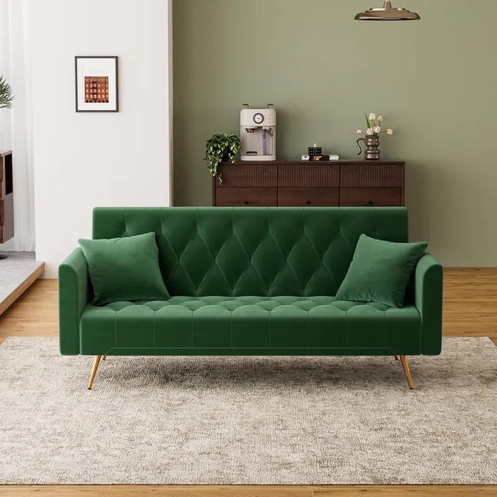 Sofá Reclinable Brazz 3 Cuerpos - Verde