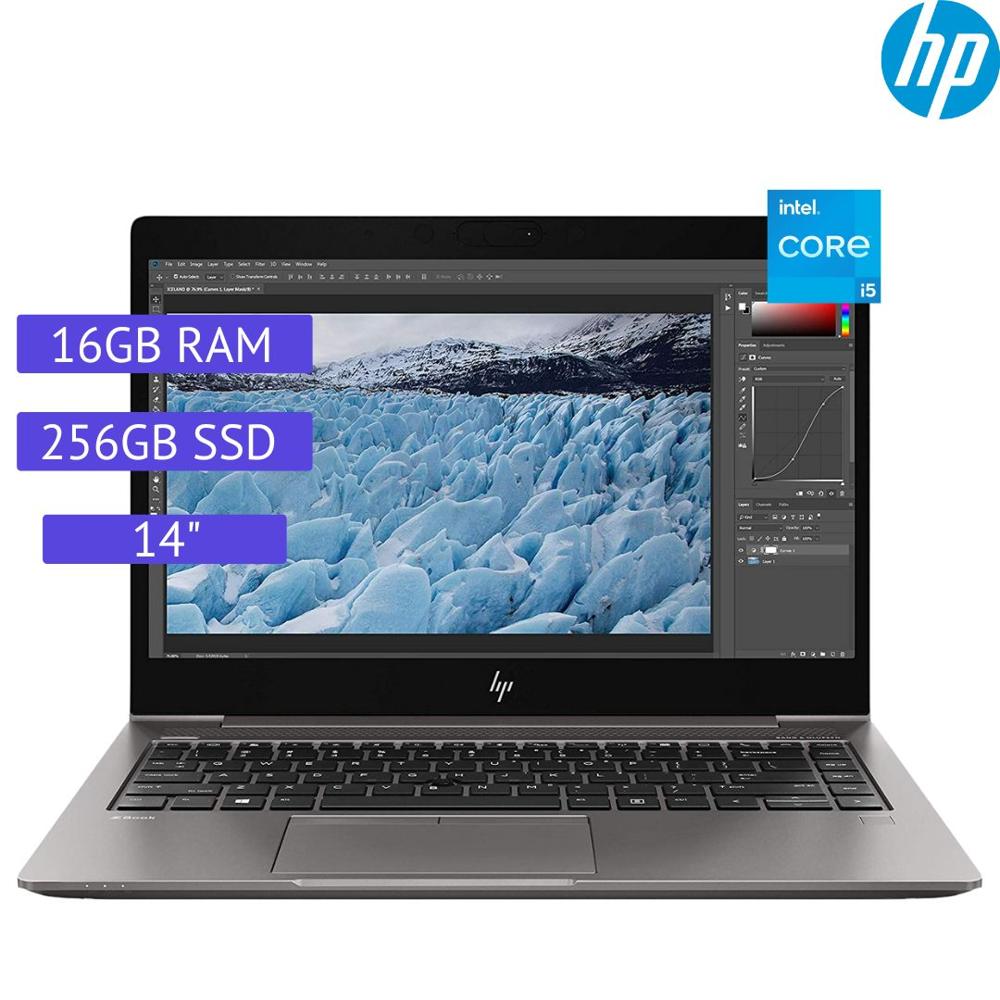 Laptop semi nueva ZBook 14u G6 14"" Core i5/8va 16GB RAM 256GB SSD
