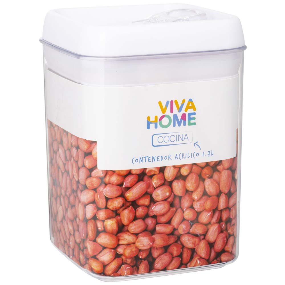 Contenedor VIVA HOME 1.7L Acrílico