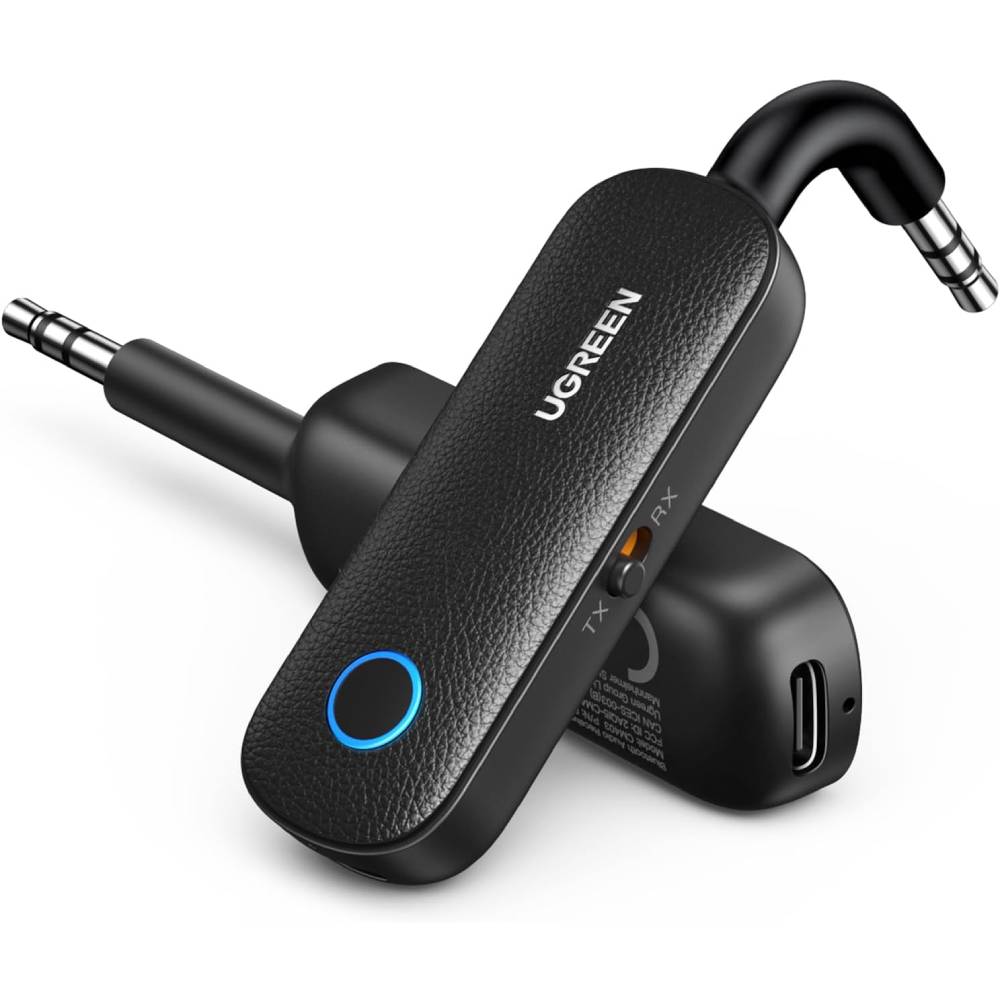 Bluetooth UGREEN 80893 Transmisor y Receptor de Audio 2 en 1 PC y Auto