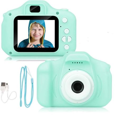 Mini Cámara Digital para Niños Color Verde