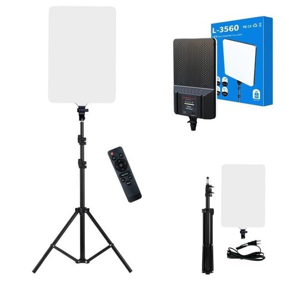 Panel de Luz Led para Fotografía y Video con Tripode L-3560