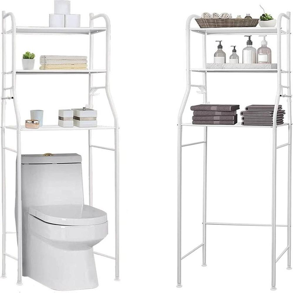 Estante Para Baño Organizador De Baño De Tres Niveles Estante Para Baño Organizador De Baño De Tres Niveles