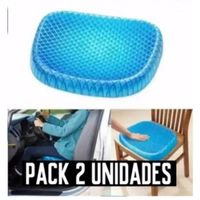 Cojín Asiento de Gel Ergonómico para silla 2 Pcs peso 1000 gr