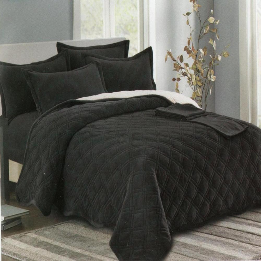 Set de cubrecama 2 pz carnero con piel de ángel 5 piezas - GA8