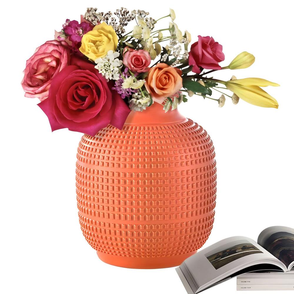 Florero Decorativo Modelo Safari Anaranjado  299SNJ11