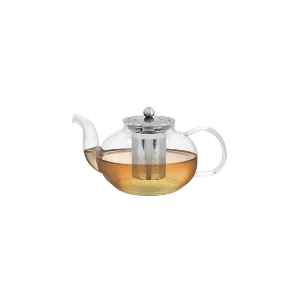 Tetera de vidrio TRAMONTINA de acero inox 1L
