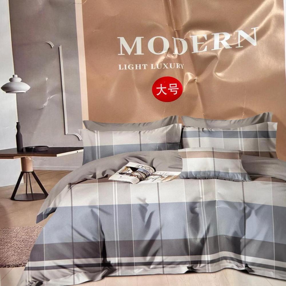 Set de Edredón Queen+ Juego de Sábanas + Funda 100% Algodón - Y16