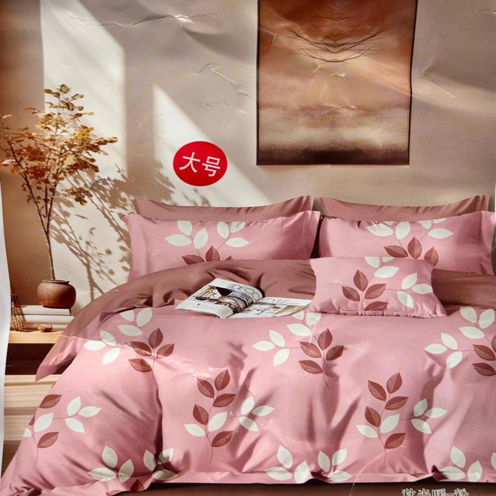 Set de Edredón 2 Pz+ Juego de Sábanas + Funda 100% Algodón - W18